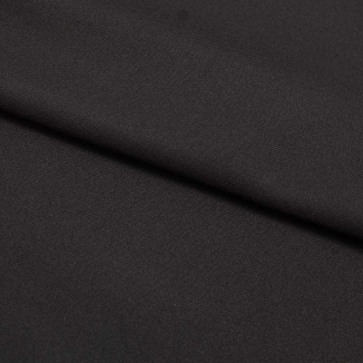Ткань костюмная 21010 2044, 225 гр/м2, шир.150см, цвет черный - купить в Ачинске. Цена 390.73 руб.