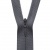 Молния потайная Т3 301, 50 см, хлопок, цвет т.серый - купить в Ачинске. Цена: 8.62 руб.