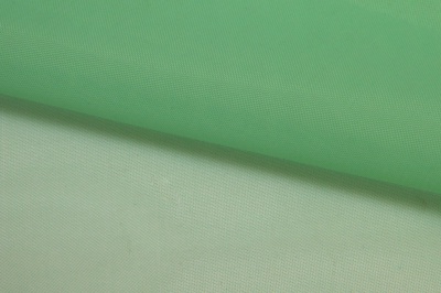 Портьерный капрон 15-6123, 47 гр/м2, шир.300см, цвет св.зелёный - купить в Ачинске. Цена 137.27 руб.