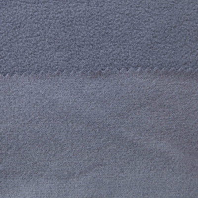 Флис DTY 18-3905, 180 г/м2, шир. 150 см, цвет т.серый - купить в Ачинске. Цена 646.04 руб.