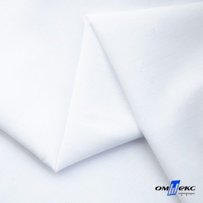 Ткань сорочечная  Вита 80% пэ/20% хл, 115 гр/м, шир. 150 см - белый - купить в Ачинске. Цена 170.90 руб.