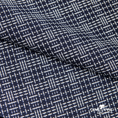 Ткань костюмная "Гарсия" 80% P, 18% R, 2% S, 335 г/м2, шир.150 см, Цвет т.синий  - купить в Ачинске. Цена 669.66 руб.