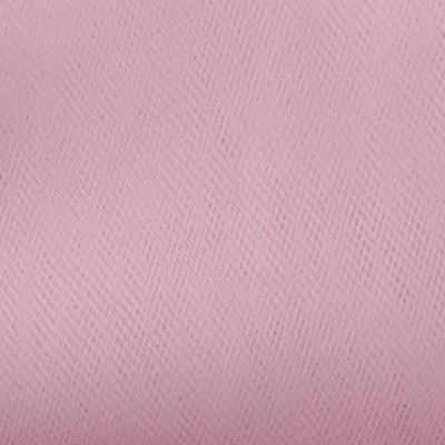 Фатин матовый 16-12, 12 гр/м2, шир.300см, цвет нежно-розовый - купить в Ачинске. Цена 96.31 руб.