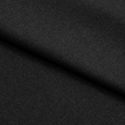 Ткань костюмная 22476 2002, 181 гр/м2, шир.150см, цвет чёрный - купить в Ачинске. Цена 350.98 руб.