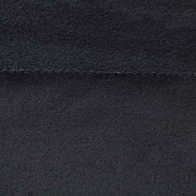 Флис DTY, 180 г/м2, шир. 150 см, цвет чёрный - купить в Ачинске. Цена 646.04 руб.