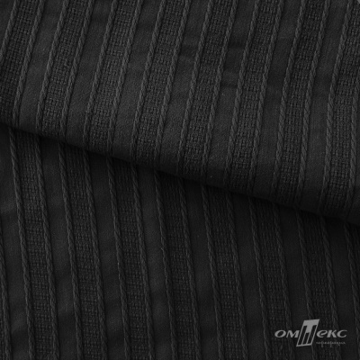 Ткань плательная 100%хлопок, 115 г/м2, ш.140 +/-5 см #103, цв.(17)-чёрный - купить в Ачинске. Цена 548.89 руб.