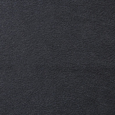 Флис DTY, 130 г/м2, шир. 150 см, цвет чёрный - купить в Ачинске. Цена 694.22 руб.