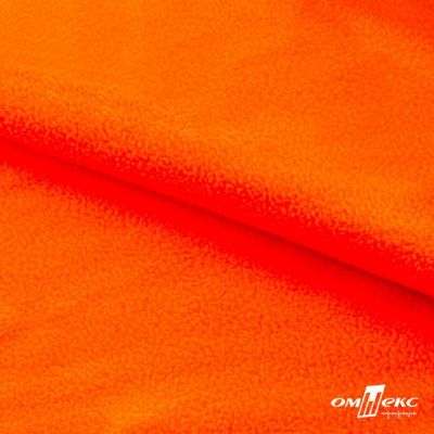 Флис DTY 240г/м2, люминесцентно-оранжевый, 150см (2,77 м/кг) - купить в Ачинске. Цена 640.46 руб.