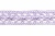 Тесьма кружевная 0621-1855, шир. 18 мм/уп. 20+/-1 м, цвет 107-фиолет - купить в Ачинске. Цена: 466.97 руб.