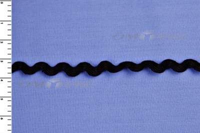 Вьюнчик черный 5мм (15+/-1ярд) - купить в Ачинске. Цена: 62.48 руб.