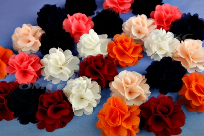 Цветы декоративные пришивные - купить в Ачинске. Цена: 28.53 руб.