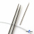 Спицы для вязания металлические d-2.5 мм круговые на тросике 53 см - купить в Ачинске. Цена: 53.90 руб.