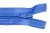 Спиральная молния Т5 260, 50 см, автомат, цвет голубой - купить в Ачинске. Цена: 13.41 руб.