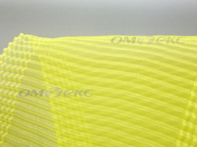 Лента капроновая "Гофре", шир. 110 мм/уп. 50 м, цвет жёлтый - купить в Ачинске. Цена: 33.37 руб.
