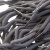 Шнурки #107-08, круглые 130 см, цв.серый - купить в Ачинске. Цена: 26.88 руб.
