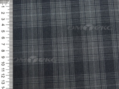 Ткань костюмная клетка 25235 2003, 185 гр/м2, шир.150см, цвет серый/сер - купить в Ачинске. Цена 
