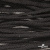 Шнур плетеный d-6 мм круглый, 70% хлопок 30% полиэстер, уп.90+/-1 м, цв.1078-черный - купить в Ачинске. Цена: 588 руб.