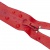 Молния водонепроницаемая PVC Т-7, 90 см, разъемная, цвет (820) красный - купить в Ачинске. Цена: 61.18 руб.