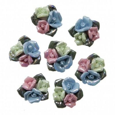 Декоративные элементы для творчества "Цветы фарфоровые"    - купить в Ачинске. Цена: 6.83 руб.