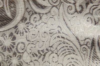Ткань костюмная жаккард №10, 140 гр/м2, шир.150см, цвет св.серебро - купить в Ачинске. Цена 383.29 руб.