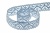 Тесьма кружевная 0621-1346А, шир. 13 мм/уп. 20+/-1 м, цвет 132-голубой - купить в Ачинске. Цена: 569.26 руб.