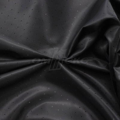 Ткань подкладочная Добби 230Т YP12695 Black/черный 100% полиэстер,68 г/м2, шир150 см - купить в Ачинске. Цена 116.74 руб.