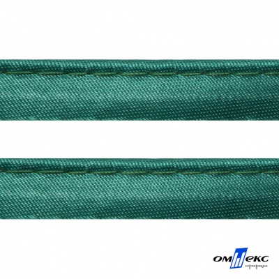 Кант атласный 140, шир. 12 мм (в упак. 65,8 м), цвет т.зелёный - купить в Ачинске. Цена: 237.16 руб.
