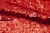 Сетка с пайетками №18, 188 гр/м2, шир.130см, цвет красный - купить в Ачинске. Цена 371 руб.