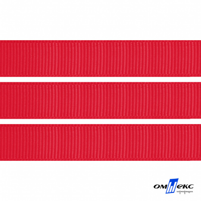 Репсовая лента 012, шир. 12 мм/уп. 50+/-1 м, цвет красный - купить в Ачинске. Цена: 166.60 руб.