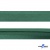 Косая бейка атласная "Омтекс" 15 мм х 132 м, цв. 056 темный зеленый - купить в Ачинске. Цена: 225.81 руб.
