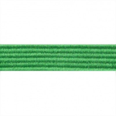 Резиновые нити с текстильным покрытием, шир. 6 мм ( упак.30 м/уп), цв.- 106-трава - купить в Ачинске. Цена: 155.22 руб.