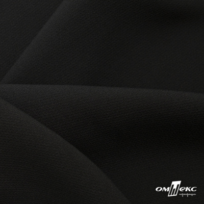 Ткань костюмная "Микела", 96%P 4%S, 255 г/м2 ш.150 см, цв-черный #1 - купить в Ачинске. Цена 345.40 руб.
