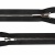 Молния металл Т-5 (2 сл.), 100 см, разъёмная, цвет чёрный - купить в Ачинске. Цена: 169.17 руб.