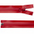 Молния водонепроницаемая PVC Т-7, 60 см, разъемная, цвет (820) красный - купить в Ачинске. Цена: 49.39 руб.