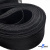 Регилиновая лента мягкая, пластик, шир.30мм, (уп.22+/-0,5м), цв.- чёрный - купить в Ачинске. Цена: 274.40 руб.