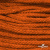 Шнур плетеный d-6 мм, 70% хлопок 30% полиэстер, уп.90+/-1 м, цв.1066-апельсин - купить в Ачинске. Цена: 588 руб.