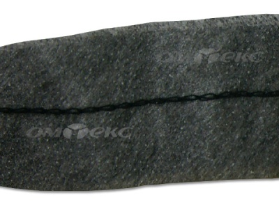 WS7225-прокладочная лента усиленная швом для подгиба 30мм-графит (50м) - купить в Ачинске. Цена: 16.97 руб.