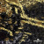 Трикотажное полотно, Сетка с пайетками, шир.130 см, #315, цв.-чёрный/золото - купить в Ачинске. Цена 693.39 руб.