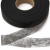 Прокладочная лента (паутинка) DF23, шир. 20 мм (боб. 100 м), цвет чёрный - купить в Ачинске. Цена: 2.03 руб.