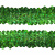 Тесьма с пайетками D4, шир. 30 мм/уп. 25+/-1 м, цвет зелёный - купить в Ачинске. Цена: 1 087.39 руб.