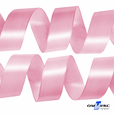 050-нежно-розовый Лента атласная упаковочная (В) 85+/-5гр/м2, шир.50 мм (1/2), 25+/-1 м - купить в Ачинске. Цена: 120.46 руб.