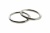Кольцо металлическое d-38 мм, цв.-никель - купить в Ачинске. Цена: 4.89 руб.