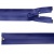 Молния водонепроницаемая PVC Т-7, 60 см, разъемная, цвет (220) василек - купить в Ачинске. Цена: 49.39 руб.