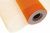 Фатин в шпульках 16-127, 10 гр/м2, шир. 15 см (в нам. 25+/-1 м), цвет оранжевый - купить в Ачинске. Цена: 100.69 руб.