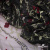 Сетка с вышивкой "Мадрид" 135 г/м2, 100% нейлон, ширина 130 см, Цвет 4/Черный - купить в Ачинске. Цена 980 руб.