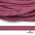 Шнур плетеный d-8 мм плоский, 70% хлопок 30% полиэстер, уп.85+/-1 м, цв.1029-розовый - купить в Ачинске. Цена: 735 руб.