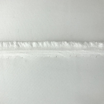 Костюмная ткань "Элис", 220 гр/м2, шир.150 см, цвет молочно-белый  - купить в Ачинске. Цена 303.10 руб.