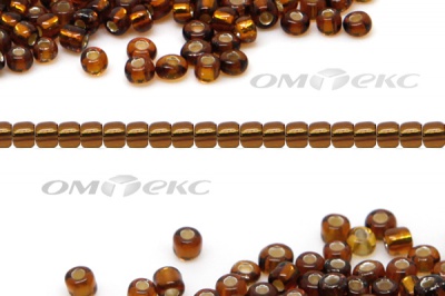 Бисер (SL) 11/0 ( упак.100 гр) цв.53 - коричневый - купить в Ачинске. Цена: 53.34 руб.