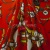 Плательная ткань "Фламенко" 16.1, 80 гр/м2, шир.150 см, принт этнический - купить в Ачинске. Цена 241.49 руб.