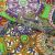 Плательная ткань "Фламенко" 25.1, 80 гр/м2, шир.150 см, принт этнический - купить в Ачинске. Цена 243.96 руб.